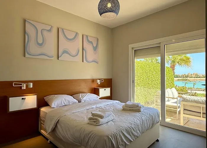 Scenic 2br Ground Floor - Free Pool& Lagoon Access In Elgouna Appartamento *