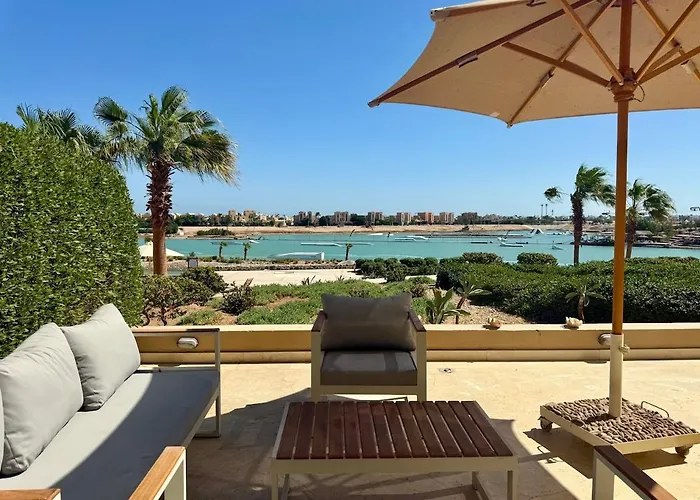 Appartamento Scenic 2br Ground Floor - Free Pool& Lagoon Access In Elgouna *